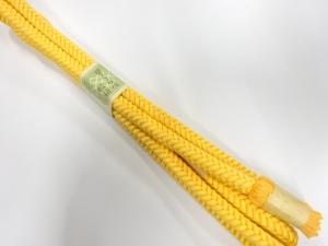 未使用品　正絹　撚り房　手組帯締め
